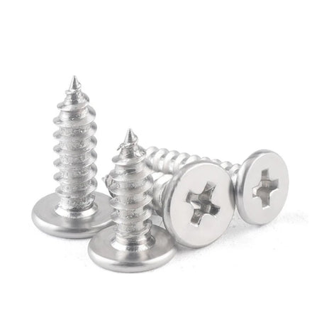 M1.4 M2 M2.3 M2.6 M3 M3.5 M4 M5 M6 M8 Stainless Steel Phillips CA ultra Thin Flat Head Self Tapping Screw