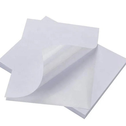 Premium Quality Standard US Letter Size White Matte Coated Roll or Sheets Adhesive Alphabet Stickers Vinyl PP Sticker Paper