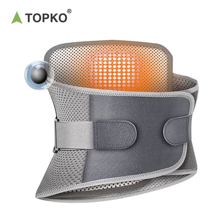 TOPKO High Quality Polyester Fiber Breathable Waistband for Women Grey Weight Loss Fitness Waist Trainer Belt
