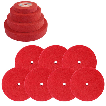 Abrasive 3P-14P Non Woven Polishing Grinding Wheel Buffing Wheel for Stainless Steel