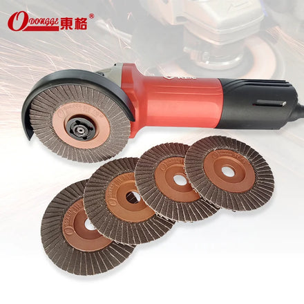Aluminum Oxide Flap Disc with Plastic Backing High Hardness Abrasive Disc for Stainless Steel-OEM Support