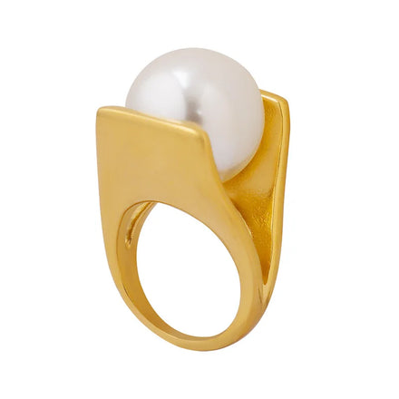 BJG0064R Y-shaped Stainless Steel 18k Pvd Plated Rings Fine Rings