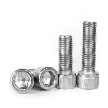 M2 M2.5 M3 M4 M5 M6 M8 DIN912 Stainless Steel A2 Full Thread Cylindrical Head Allen Bolts Hex Socket Head Cap Screws