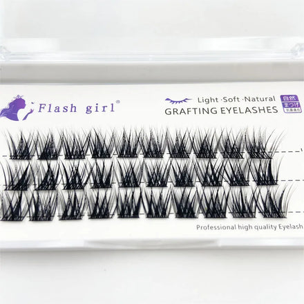 Wholesale Customization 3D Cluster Eyelashes Segment Eyelashes DIY Lashes Extensions Kit Faux Mink Individual Cluster Eyelash