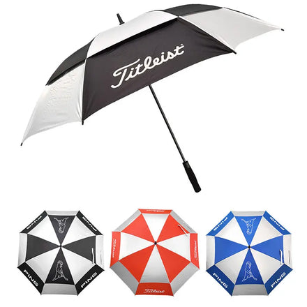 Factory Wholesale Personality Sublimation Golf Umbrella Custom Logo Prints Promotional Umbrella