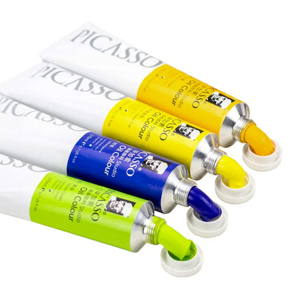 Picasso 49 Colours 170ml Artist Professional Aluminium Tube Oil Colour Paint Set Brand