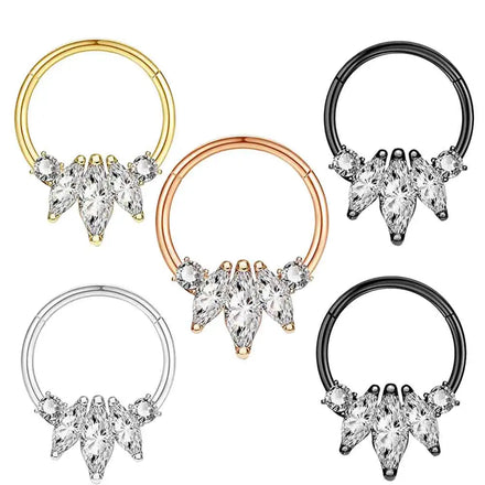 16G Stainless Steel Cartilage Earrings Horseshoe Helix Tragus Septum Rings Wedding Gift Nose Hoop Nose Ring Horseshoe Septum