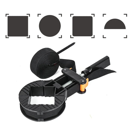 Strap Clamp Adjustable Polygon Corner Holder Clip Multi-Function Belt Band Strap Quick-Release Levers Box Picture Frame Barrel