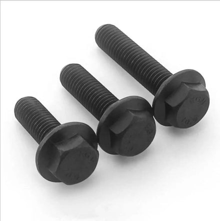 Taily Factory Wholesale Steel Hex Head M8 M14 SCM435 High Precision Grade 10.9 Black Flange Bolt