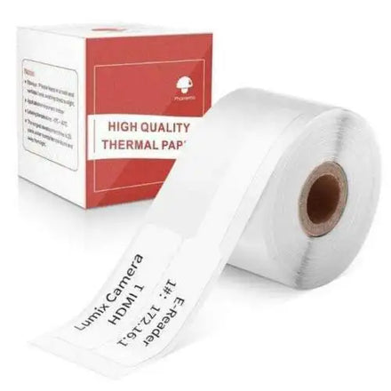 Phomemo M110 Square and Round Sticker Label White Clear Blue Pink Khaki for M110 M220 M120 M200 Thermal Printer Paper