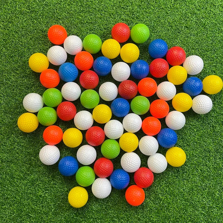Bulk Plastic Hollow Golf Balls Practice Golf Balls for Indoor and Outdoor Swing Practice Driving Golf Balls