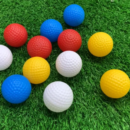 360 Rotation Blow Integrated Golf Practice Ball Indoor and Outdoor Plastic Golf Training Ball