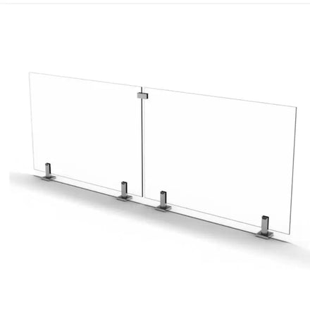 Frameless Glass Balustrade Glass Fence Stainless Steel Glass Railing Spigot