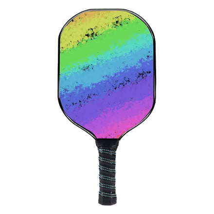 USAPA Approved Fiberglass Surface Polypropylene Honeycomb Core Pickleball Paddle Racket 235g Indoor/Outdoor Use Multi Color