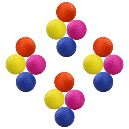 Golf Balls PU Foam Golf Practice Ball Limited Flight Sponge Golf Ball for Indoor Outdoor Training