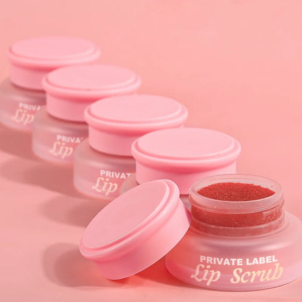 Custom Private Label Lip Scrub Smooth Moisturizer Peeling Dead Skin Hydrating Pink Lip Scrub