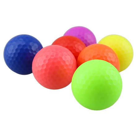Matte Colored Golf Balls Oem Custom Neon Matte Golf Balls