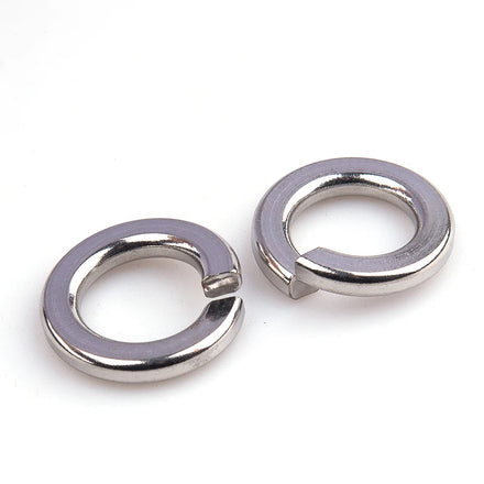 DIN 127 Zinc Plated Carbon Steel Elastic Push on Lock Wave Split Spring Washer