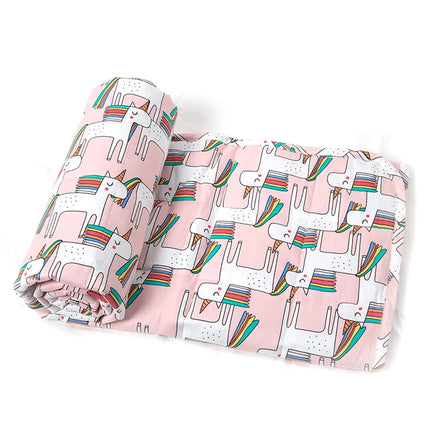 3lb OEM Print Cotton Weighted Blanket Throw Weighted Blanket Kids High Stitching Weighted Blanket