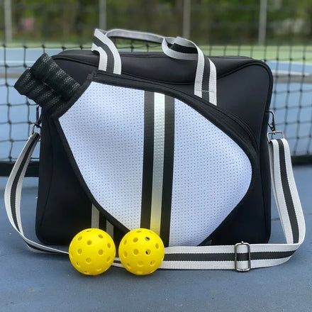 Orange Neoprene Women's Sports Day Backpack Softback 30-40L Pickleball Duffle Bag