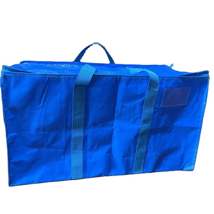 Heavy Duty Packing Bags for Moving Reusable Plastic Moving Totes Clothes Storage Containers Bag