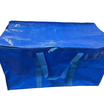Extra Large Heavy Duty Polypropylene Pp Woven Moving Storage Bags With Zippers Foldable Large Moving Bags