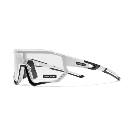 KINGSEVEN 2025 Photochromic Cycling Glasses Men Mountain Bike Bicycle Sport Cycling Sunglasses MTB Cycling Eyewear Woman LS-910