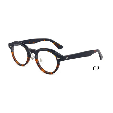 2024 Fashion Nose Pad Design Glasses Optical Eyewear for Asian Custom Acetate Elegant Frames Eyeglasses Mens Glasses Frame