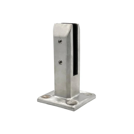 Foshan Hardware Stainless Steel square Glass Bracket Pool Clamp Glass Railing Clamp Balustrade Fittings Glass Clamps