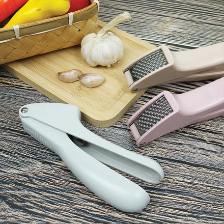 Household Hand Kitchen Premium Multifunctional Ginger Crusher Manual Stainless Steel Garlic Press