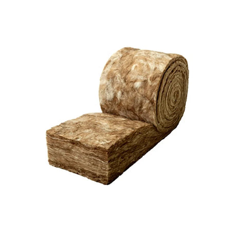 Excellent Eco Formaldehyde-free Brown Fiber Glass Wool Glasswool Iso Roof Insulation Building Material Vinyl Backed Insulation