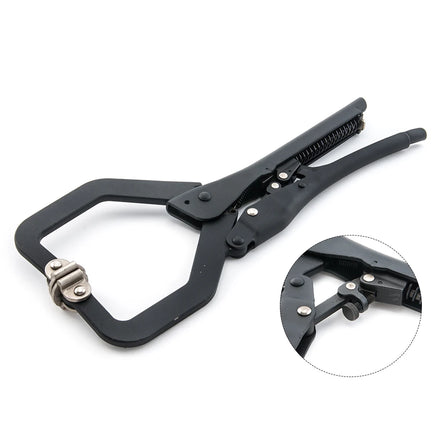 19 Inch Woodworking Self Adjust Welding Vise Grip Swivel Pad c Clamp