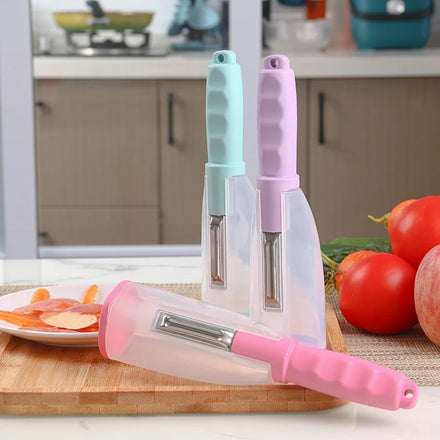 Latest Manual PP Plastic Kitchen Lemon Storage Carrot Mango Potato Orange Apple Fruit Vegetable Peeler