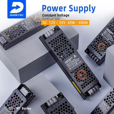 Custom Constant Voltage 60-200W 5-33.3A AC 100-260V DC 12V 24V 100 Watts Impact Led Power Supply Transformer Driver