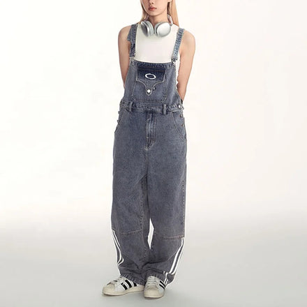 Custom Women's Pants Overall Jeans Jumpsuit Denim Overall Work Suit Work Clothes Plus Size