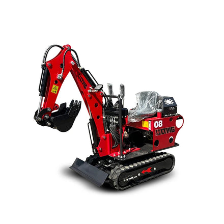 Excavator Machine 0.8Ton Hydraulic Mini Small Micro Crawler Bagger Digger Mini Excavators