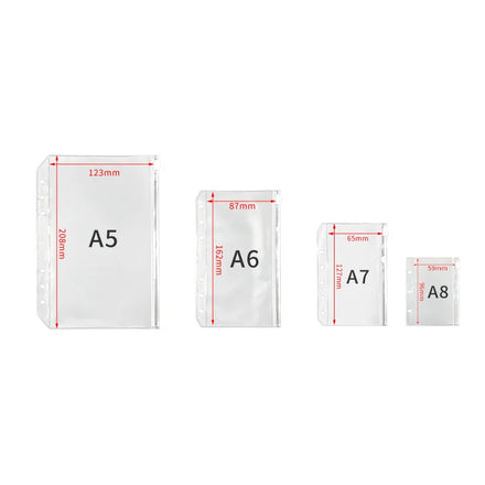 Frosted Clear Plastic Zipper Bag Packaging With Customized LOGO Accessories Cash
