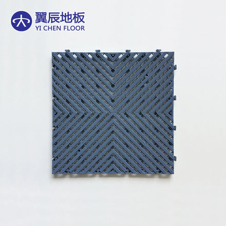 Portable Modern Anti-Slip Modular PP Decking Tiles with Waterproof & Anti-Scratch Click Lock System for Indoor Garage Use