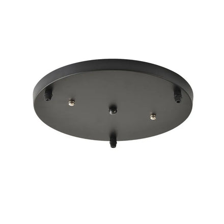 Factory Outlet 30cm Ceiling Cup 3 Heads Disc Holder Base White Black Iron for Pendant Light Home Decoration