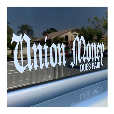 Weather Proof Multiple Colors Truck Sign Decals Die Cut Vinyl Transfer Window Stickers for Car