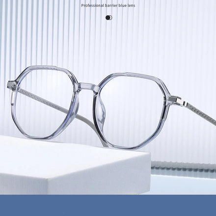 Women Light Weight Eyeglass Frames Blue Light Blocking Prescription Spectacles