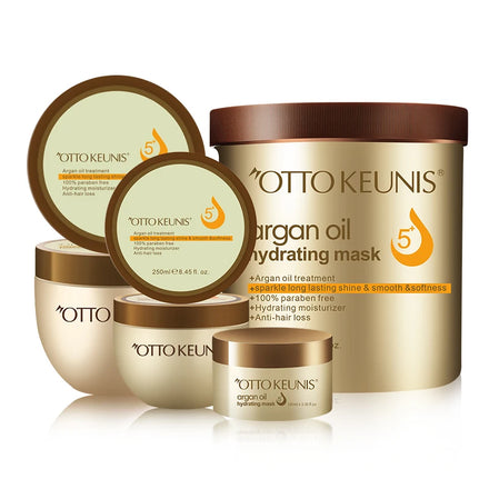 Professional Salon Treatment Hydrating Argan Oil Hair Mask and Deep Conditioner for Dry or Damaged Hair