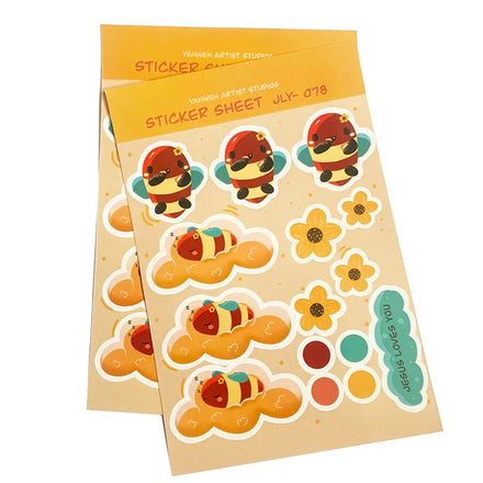 China Various Custom Made Die Cut Cool Cute Vinyl Waterproof Sticker Packs