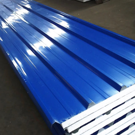 Lightweight EPS Metal Panel for Villa Exterior Wall Roof Cold Room Workshop Excellent Insulation Sandwich Sheet System