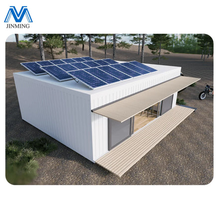 20ft 40ft Modular Prefab Houses With Solar Panels Living Container House 3 Bedroom Homes Apartments