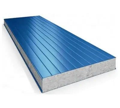 50mm Thick EPS Sandwich Panel 980mm Width Fire Resistant Class B1 Eco-Friendly for Cold Room Workshop & Hotel Use