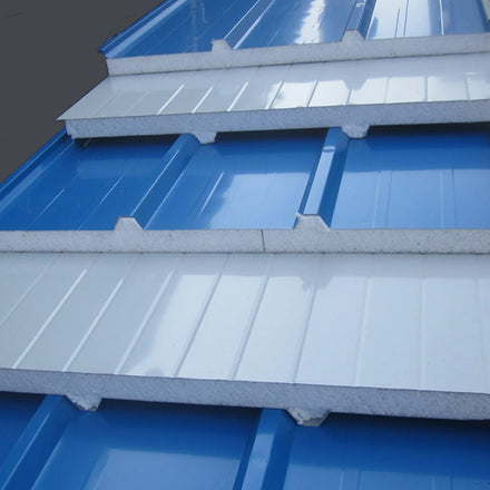 Modern Design Metal Building Exterior Wall System Corrosion Resistant EPS Sandwich Insulation Panel Cold Room Park Eco-Friendly