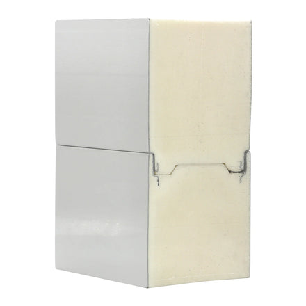 Cold Room Polyurethane Sandwich Panels 100mm Thickness Class B1 Fire Resistant Eco-Friendly Galvanized Steel Exterior Wall Park