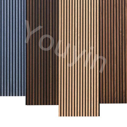 Akupanel Acoustic Slat Panel Wood Akustik Panel Wood Modern Interior Sound Proof Wall Decoration Acoustic Wall Panels