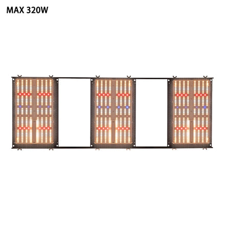 BAVAGREEN Newest 320W Samsung LM301H Grow Light Deeper Penetration IR UV Hydroponics 2X4 / 3x3ft Growing Lamp for Bloom Flowers